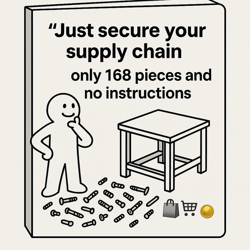Supply Chain Security : Just Secure Your Supply Chain - Its Not That Easy 1 Supply chain security