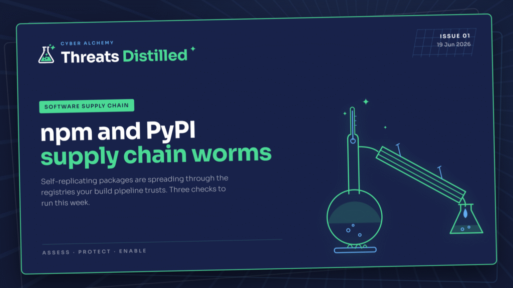 Blog image ca - npm and pypi supply chain worms: what is happening, and what to actually do about it 